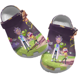 Rick And Morty Clogs For Kids And Adults