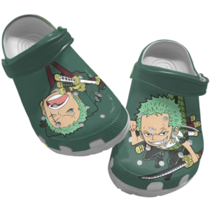 Cute Roronoa Zoro Clogs, One Piece Slippers