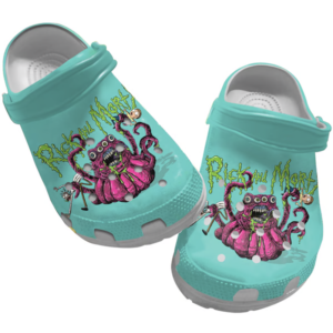 Rick And Morty With Scary Monster Clogs