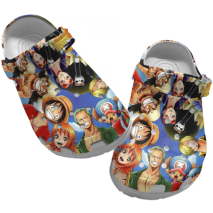 One Piece Anime Characters Classic Clogs Shoes