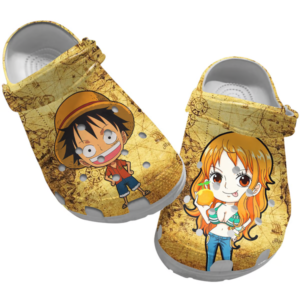 Amazing Luffy And Nami Clogs, One Piece Slippers