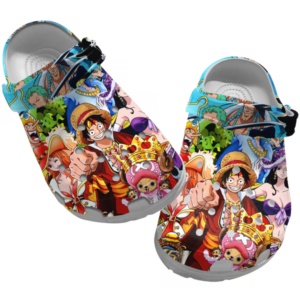 One Piece Anime Characters Clogs