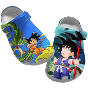 Kid Goku Dragon Ball Anime Clogs