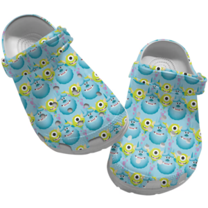 Mike Wazowski And James P. Sullivan Clogs, Cute Designed Clogs