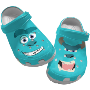 James P. Sullivan Clogs, Amazing Monster Inc Blue Clogs