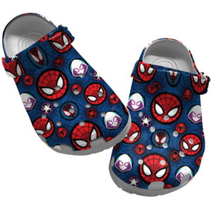 Superhero Spiderman Kids Clogs, Adults Clogs