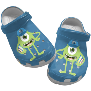 Monster Mike Wazowski Clogs, Monster Inc Clogs Shoes