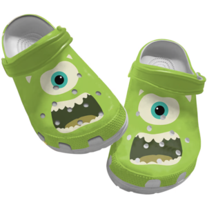 Funny Monster Mike Wazowski Cartoon Clogs Shoes