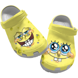 Cute Spongebob Squarepants Yellow Clogs