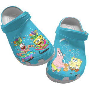 Funny Friends Spongebob And Patrick Star Clogs