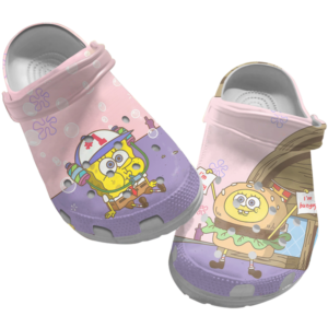 Love Spongebob Clogs Shoes