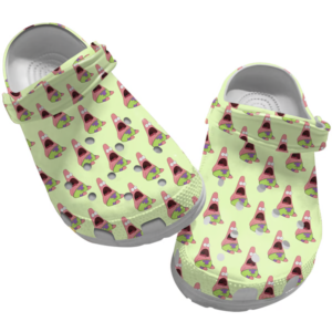 Funny Patrick Star Clogs Shoes