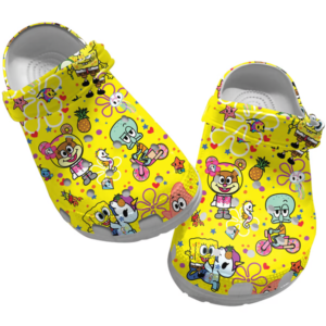 Limited Edition Spongebob Yellow Clogs Shoes