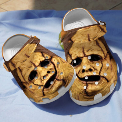 Leatherface Mask Slippers