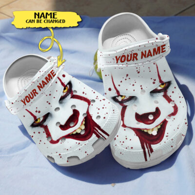 Personalized Pennywise Clown Crocs