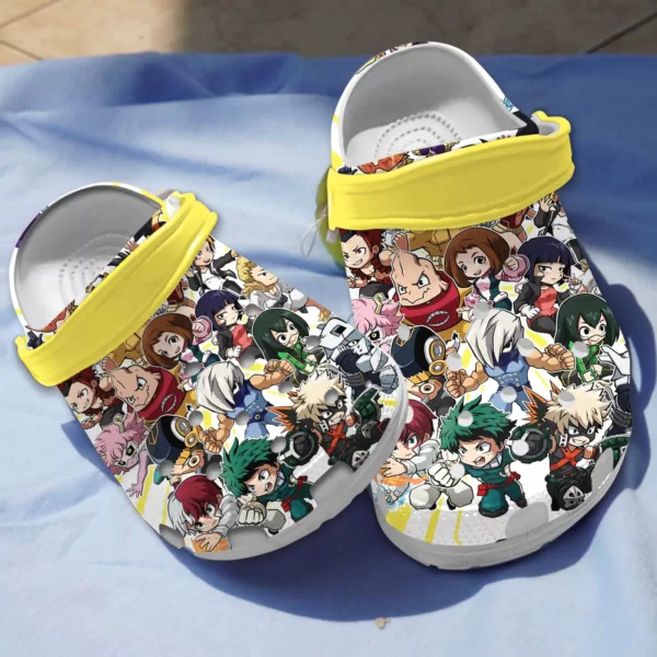 Limited Edition My Hero Academia Anime Clogs For Kids & Adults