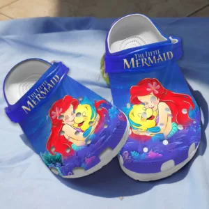 Cute The Little Mermaid Disney Clogs