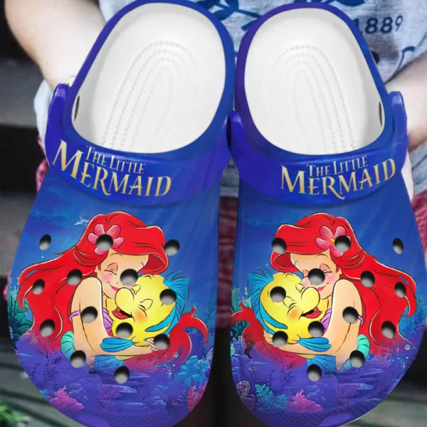 Cute The Little Mermaid Disney Crocs