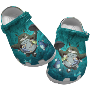 My Neighbor Totoro Blue Clogs