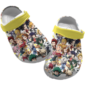 Limited Edition My Hero Academia Anime Clogs For Kids & Adults