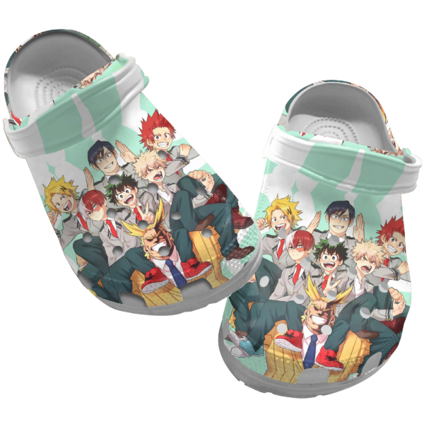 My Hero Academia Anime Clogs For Kids & Adults