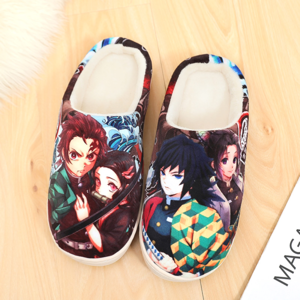 Demon Slayer Anime Characters House Slippers