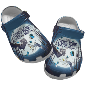 Tim Browns Corpse Bride Halloween Clogs