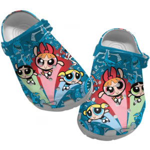 Love The Power Puff Girls Clogs Shoes