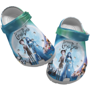 Corpse Bride Dark Fantasy Film Clogs