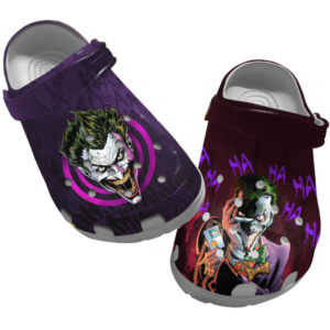 Horror Joker Haha Dark Clogs