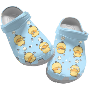 Cute Pokemon Psyduck Anime Clogs