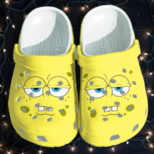 Funny Spongebob Squarepants Face Clogs