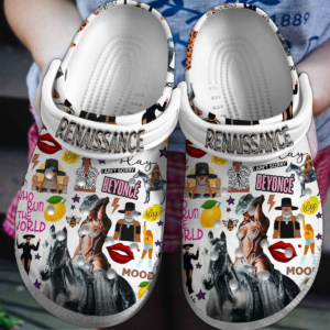 Music Star Singer Beyonce Renaissance Clogs Clogs Shoes