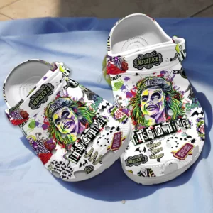 Limited Edition Of Beetlejuice Halloween Clogs