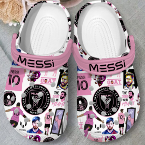 Inter Miami Messi The Goat Clogs For Kids And Adults