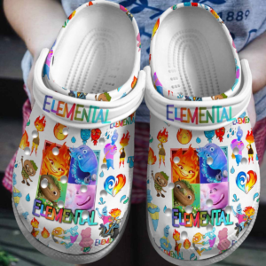 Cute Elemental Cartoon Clogs