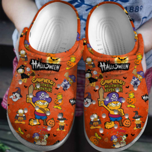 Garfield Cartoon Movie Halloween Spooky Clogs