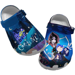 Coraline Halloween Clogs