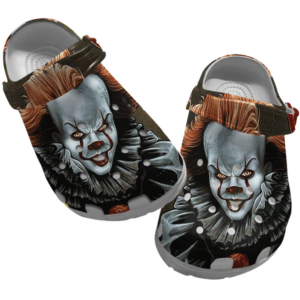 Horror Clown Pennywise IT Dark Clogs