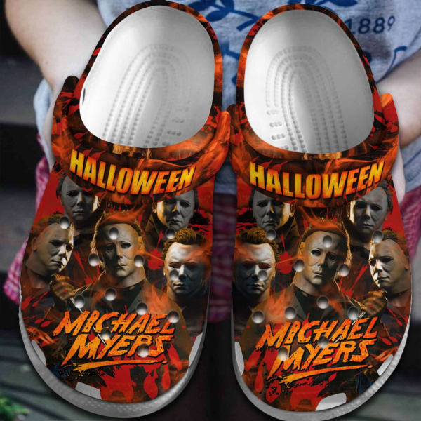 Michael Myers Horror Movie Villain Halloween Clogs