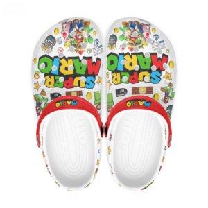 Super Mario Clogs For Kids And Adults