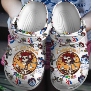 Limited Edition Grateful Dead Music Band Clogs