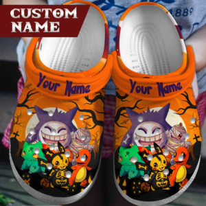 Limited Edition Happy Halloween Pokemon Clogs