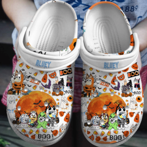 Limited Edition Happy Halloween Bluey Family Clogs