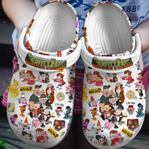 Limited Edition Gravity Falls Cartoon Clogs