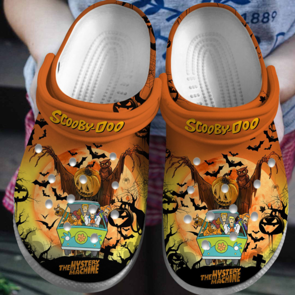Scooby- Doo Spooky Halloween Crocs For Kids And Adults