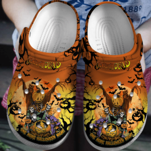 Grateful Dead Spooky Halloween Clogs For Kids And Adults