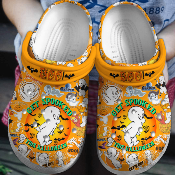 Get Spooked This Halloween Cute Ghost Crocs For Kids And Adults