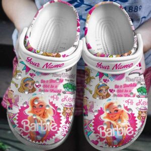 barbie-cartoon-crocs-crocband-clogs-shoes-custom-name-for-men-women-and-kids