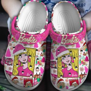 barbie-movie-crocs-crocband-clogs-shoes-comfortable-for-kids-and-adults